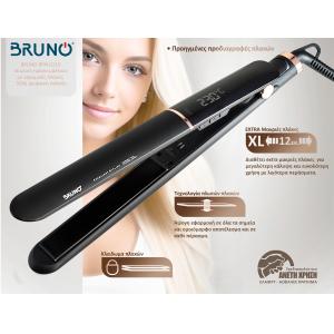 BRUNO BRN-0219 Ισιωτική πρέσα μαλλιών με κεραμικές πλάκες, 50W, ψηφιακή ένδειξη, black-copper | Ηλεκτρικές συσκευές | elabstore.gr