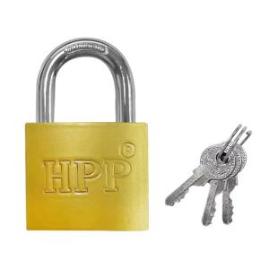 HPP λουκέτο πέταλο με κλειδί CTL-0041, 38mm, μεταλλικό | Gadgets - Αξεσουάρ | elabstore.gr