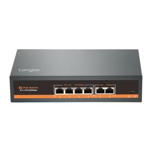 LONGSE PoE switch HT42FA με 4x LAN & 2x WAN θύρες, 10/100Mbps | Δικτυακά | elabstore.gr
