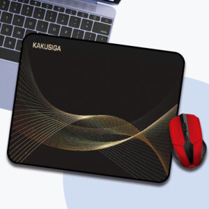 KAKUSIGA mouse pad KSC-1162, 26x21x0.2cm, μαύρο | Συνοδευτικά PC | elabstore.gr