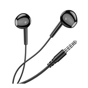 KAKUSIGA earphones με μικρόφωνο KSC-1301, 3.5mm σύνδεση, 14mm, 1.1m, μαύρα | eLabstore.gr KAKUSIGA earphones με μικρόφωνο KSC-1301, 3.5mm σύνδεση, 14mm, 1.1m, μαύρα | Αξεσουάρ κινητών | elabstore.gr