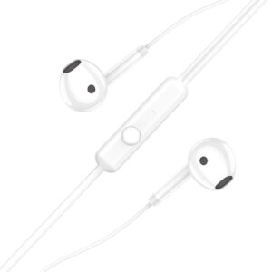KAKUSIGA earphones με μικρόφωνο KSC-1301, 3.5mm σύνδεση, 14mm, 1.1m, λευκά | eLabstore.gr KAKUSIGA earphones με μικρόφωνο KSC-1301, 3.5mm σύνδεση, 14mm, 1.1m, λευκά | Αξεσουάρ κινητών | elabstore.gr