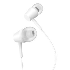 KAKUSIGA earphones με μικρόφωνο KSC-1303, 3.5mm σύνδεση, 10mm, 1.1m, λευκά | Αξεσουάρ κινητών | elabstore.gr