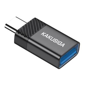 KAKUSIGA αντάπτορας USB-C σε USB KSC-1406, 5Gbps, 4A, μαύρος | Καλώδια - Αντάπτορες | elabstore.gr
