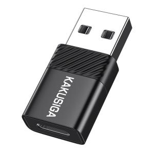 KAKUSIGA αντάπτορας USB-C σε USB KSC-1407, 480Mbps, 60W, μαύρος | Καλώδια - Αντάπτορες | elabstore.gr