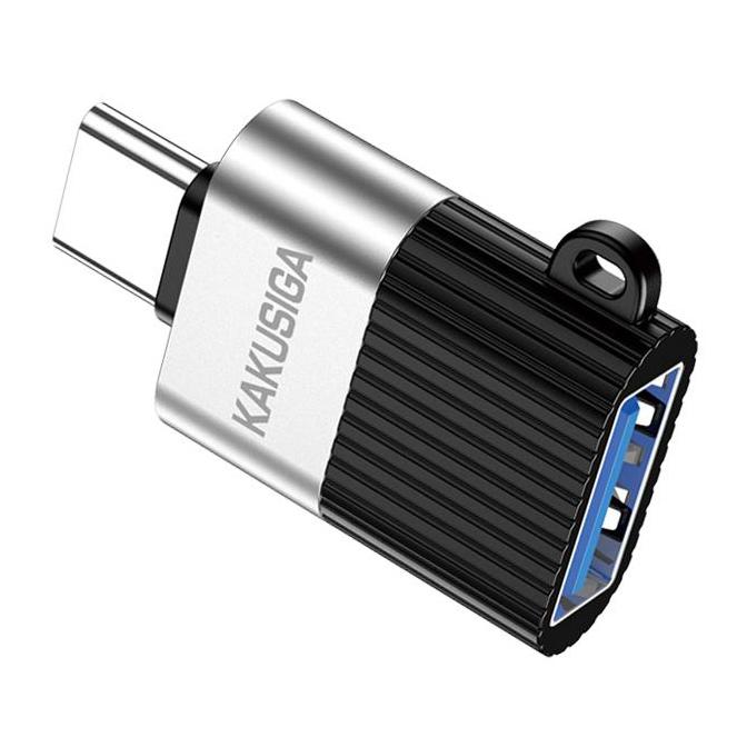 KAKUSIGA αντάπτορας USB-C σε USB KSC-1420, 5Gbps, 18W, γκρι | eLabstore.gr KAKUSIGA αντάπτορας USB-C σε USB KSC-1420, 5Gbps, 18W, γκρι | Καλώδια - Αντάπτορες | elabstore.gr