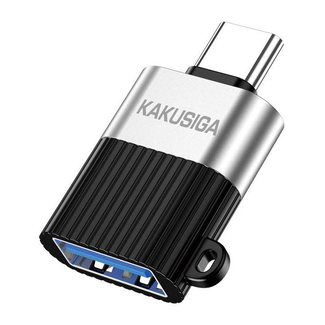 KAKUSIGA αντάπτορας USB-C σε USB KSC-1420, 5Gbps, 18W, γκρι | eLabstore.gr KAKUSIGA αντάπτορας USB-C σε USB KSC-1420, 5Gbps, 18W, γκρι | Καλώδια - Αντάπτορες | elabstore.gr