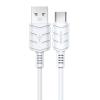 KAKUSIGA καλώδιο USB-C σε USB KSC-710, 15W, 480Mbps, 1.2m, λευκό | Καλώδια - Αντάπτορες | elabstore.gr
