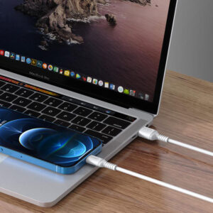 KAKUSIGA καλώδιο Lightning σε USB KSC-805, 12W, 480Mbps, 1m, λευκό | Καλώδια - Αντάπτορες | elabstore.gr