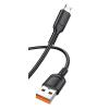 KAKUSIGA καλώδιο micro USB σε USB KSC-805, 12W, 480Mbps, 1m, μαύρο | Καλώδια - Αντάπτορες | elabstore.gr