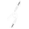 KAKUSIGA καλώδιο ήχου 3.5mm KSC-893, AUX, 1m, λευκό | Καλώδια - Αντάπτορες | elabstore.gr