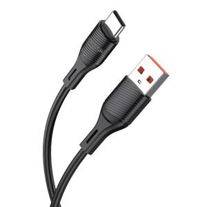 KAKUSIGA καλώδιο USB-C σε USB KSC-953, σιλικόνης, 15W, 480Mbps, 1m, μαύρο | Καλώδια - Αντάπτορες | elabstore.gr