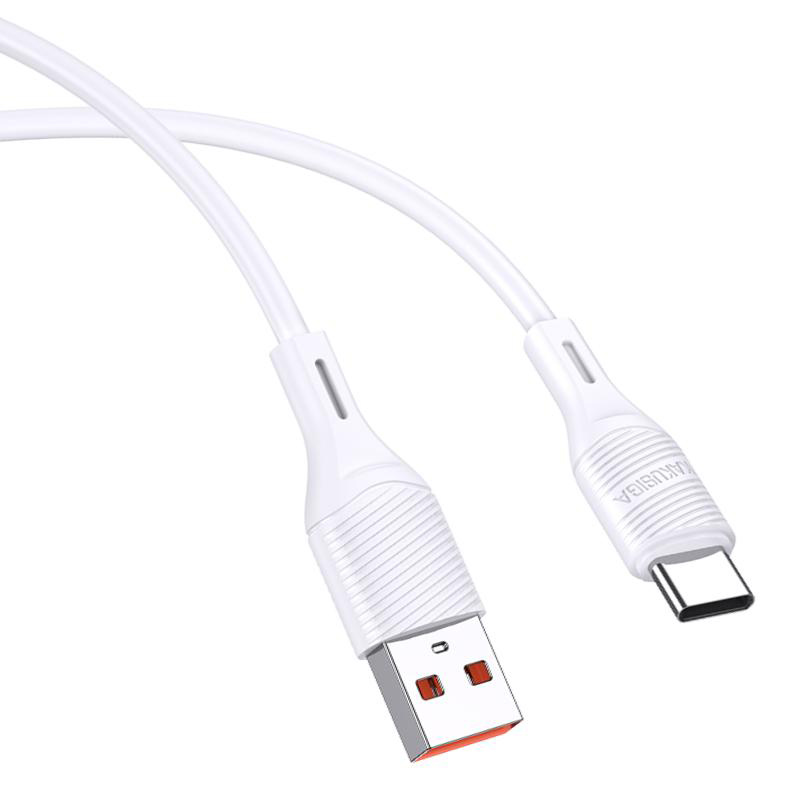 KAKUSIGA καλώδιο USB-C σε USB KSC-953, σιλικόνης, 15W, 480Mbps, 1m, λευκό | eLabstore.gr KAKUSIGA καλώδιο USB-C σε USB KSC-953, σιλικόνης, 15W, 480Mbps, 1m, λευκό | Καλώδια - Αντάπτορες | elabstore.gr