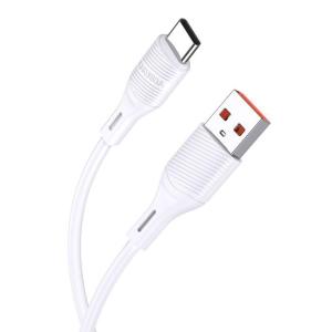 KAKUSIGA καλώδιο USB-C σε USB KSC-953, σιλικόνης, 15W, 480Mbps, 1m, λευκό | Καλώδια - Αντάπτορες | elabstore.gr
