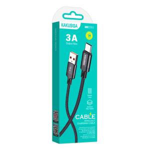 KAKUSIGA καλώδιο USB-C σε USB KSC-970, 15W, 480Mbps, 1m, μαύρο | eLabstore.gr KAKUSIGA καλώδιο USB-C σε USB KSC-970, 15W, 480Mbps, 1m, μαύρο | Καλώδια - Αντάπτορες | elabstore.gr