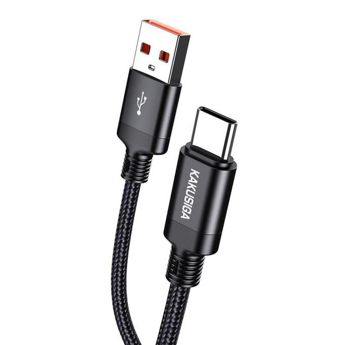 KAKUSIGA καλώδιο USB-C σε USB KSC-970, 15W, 480Mbps, 1m, μαύρο | eLabstore.gr KAKUSIGA καλώδιο USB-C σε USB KSC-970, 15W, 480Mbps, 1m, μαύρο | Καλώδια - Αντάπτορες | elabstore.gr