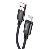 KAKUSIGA καλώδιο Lightning σε USB KSC-970, 15W, 480Mbps, 1m, μαύρο | Καλώδια - Αντάπτορες | elabstore.gr