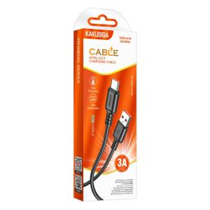 KAKUSIGA καλώδιο USB-C σε USB KSC-982, 15W, 480Mbps, 1m, μαύρο | Καλώδια - Αντάπτορες | elabstore.gr