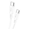 KAKUSIGA καλώδιο USB-C σε USB-C KSC-982, 60W, 480Mbps, 1m, λευκό | eLabstore.gr KAKUSIGA καλώδιο USB-C σε USB-C KSC-982, 60W, 480Mbps, 1m, λευκό | Καλώδια - Αντάπτορες | elabstore.gr