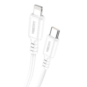 KAKUSIGA καλώδιο Lightning σε USB-C KSC-982, 20W, 480Mbps, 1m, λευκό | Καλώδια - Αντάπτορες | elabstore.gr