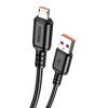 KAKUSIGA καλώδιο micro USB σε USB KSC-982, 15W, 480Mbps, 1m, μαύρο | Καλώδια - Αντάπτορες | elabstore.gr