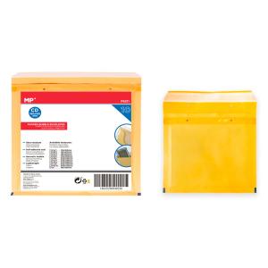 MP σετ φάκελοι με φυσαλίδες PS211, 180x165mm, καφέ, 10τμχ | Αναλώσιμα - Είδη Γραφείου | elabstore.gr