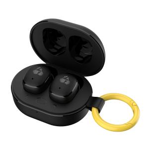POWERTECH earphones με θήκη φόρτισης PT-1392, True Wireless, 6mm, 25/230mAh, μαύρα | Αξεσουάρ κινητών | elabstore.gr