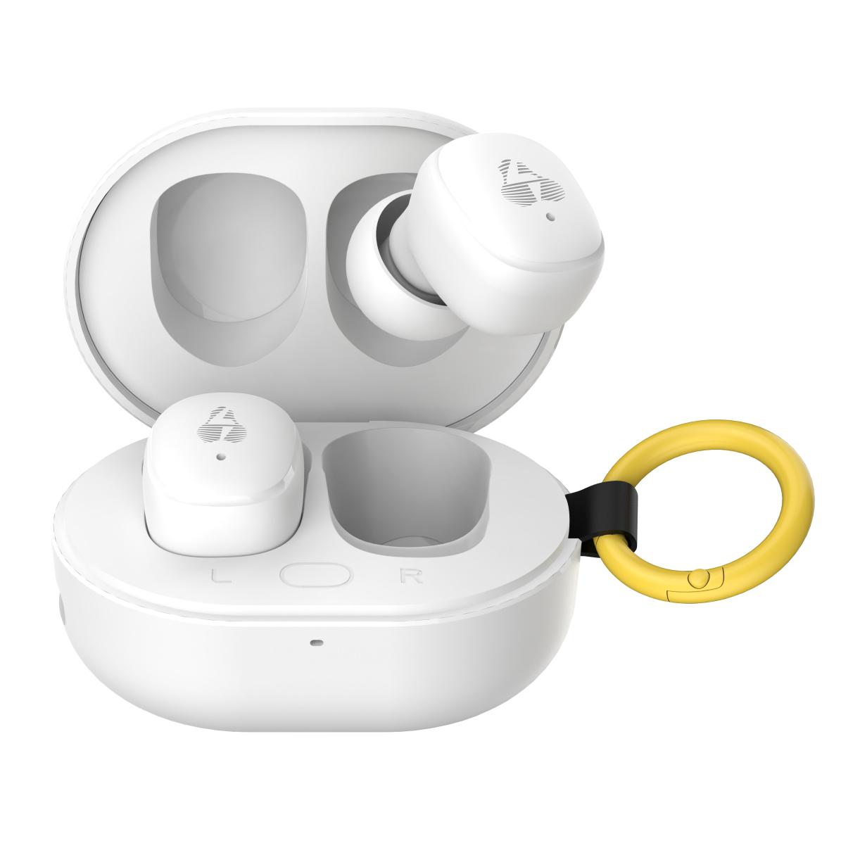 POWERTECH earphones με θήκη φόρτισης PT-1393, True Wireless, 6mm, 25/230mAh, λευκά | eLabstore.gr POWERTECH earphones με θήκη φόρτισης PT-1393, True Wireless, 6mm, 25/230mAh, λευκά | Αξεσουάρ κινητών | elabstore.gr
