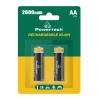 POWERTECH επαναφορτιζόμενες μπαταρίες NI-MH PT-1404, AA, 2600mah, 1.2V, 2τμχ | Μπαταρίες | elabstore.gr