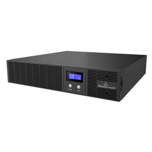 POWERTECH UPS Line Interactive PT-1408 για rack 2U, με οθόνη, 2200VA/1540W, 4x DC output | Τροφοδοσία Ρεύματος | elabstore.gr