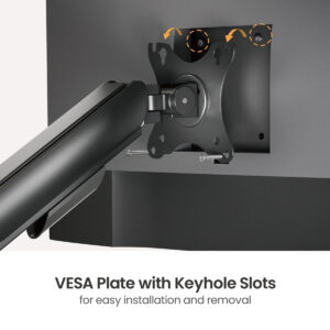 POWERTECH βάση γραφείου οθόνης PT-1424, 17-32", έως 9kg | Εικόνα & Ήχος | elabstore.gr