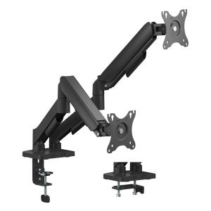 POWERTECH βάση γραφείου για 2x οθόνες PT-1425, 17-32", έως 9kg | Εικόνα & Ήχος | elabstore.gr