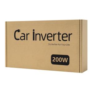 POWERTECH inverter αυτοκινήτου PTL-023, 200W, 12V DC σε 220V AC, με USB-C/3x USB | eLabstore.gr