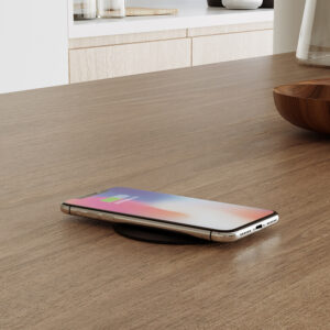 POWERTECH ασύρματος φορτιστής PTL-025 με USB & USB-C θύρες, 15W/30W, μαύρος | Εργαλεία | elabstore.gr