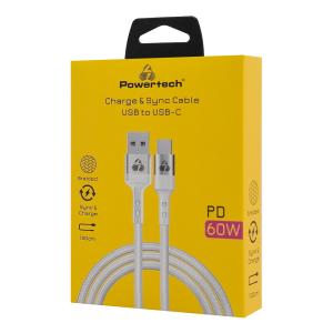 POWERTECH καλώδιο USB-C σε USB PTR-0160, 60W, 480Mbps, 1m, λευκό | eLabstore.gr POWERTECH καλώδιο USB-C σε USB PTR-0160, 60W, 480Mbps, 1m, λευκό | Καλώδια - Αντάπτορες | elabstore.gr