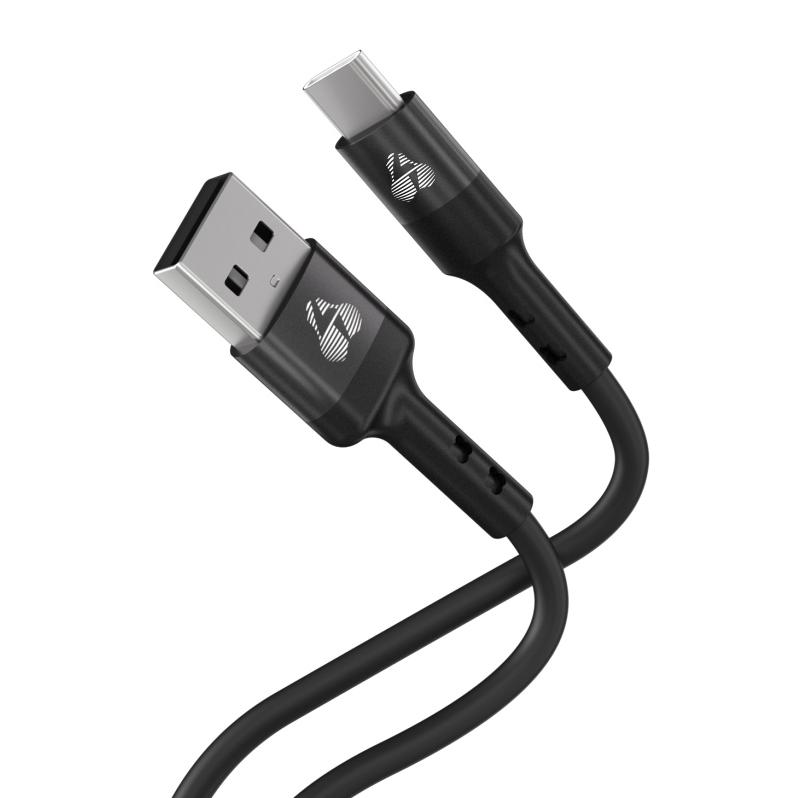 POWERTECH καλώδιο USB-C σε USB PTR-0161, σιλικόνης, 60W, 480Mbps, 1m, μαύρο | eLabstore.gr POWERTECH καλώδιο USB-C σε USB PTR-0161, σιλικόνης, 60W, 480Mbps, 1m, μαύρο | Καλώδια - Αντάπτορες | elabstore.gr