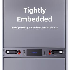 USAMS φορτιστής αυτοκινήτου US-SJ649 για Tesla(3/Y), με 2x καλώδια, USB/USB-C θύρες, 60W, γκρι | Αξεσουάρ κινητών | elabstore.gr