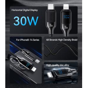 USAMS καλώδιο Lightning σε USB-C SJ741, 30W, 480Mbps, 1.2m, μαύρο | eLabstore.gr USAMS καλώδιο Lightning σε USB-C SJ741, 30W, 480Mbps, 1.2m, μαύρο | Καλώδια - Αντάπτορες | elabstore.gr