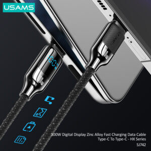 USAMS καλώδιο USB-C SJ742, 100W, 480Mbps, 1.2m, μαύρο | eLabstore.gr USAMS καλώδιο USB-C SJ742, 100W, 480Mbps, 1.2m, μαύρο | Καλώδια - Αντάπτορες | elabstore.gr