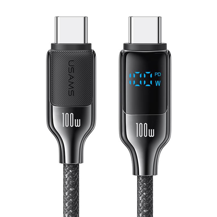 USAMS καλώδιο USB-C SJ742, 100W, 480Mbps, 1.2m, μαύρο | eLabstore.gr USAMS καλώδιο USB-C SJ742, 100W, 480Mbps, 1.2m, μαύρο | Καλώδια - Αντάπτορες | elabstore.gr