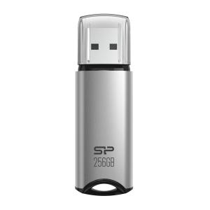 SILICON POWER USB Flash Drive Marvel M02, 256GB, USB 3.2, γκρι | Συνοδευτικά PC | elabstore.gr