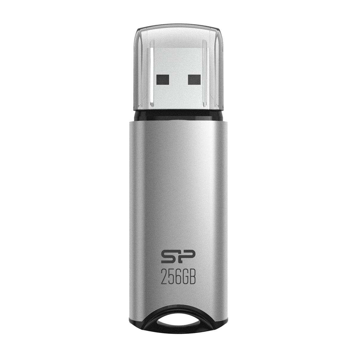 SILICON POWER USB Flash Drive Marvel M02, 256GB, USB 3.2, γκρι | eLabstore.gr SILICON POWER USB Flash Drive Marvel M02, 256GB, USB 3.2, γκρι | Συνοδευτικά PC | elabstore.gr