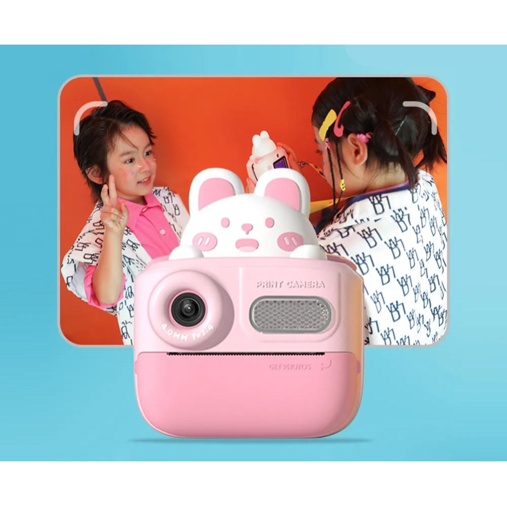 WOWKIDS παιδική φωτογραφική μηχανή K64 με εκτυπωτή, 26MP, 2", ροζ | eLabstore.gr WOWKIDS παιδική φωτογραφική μηχανή K64 με εκτυπωτή, 26MP, 2", ροζ | Παιχνίδια | elabstore.gr
