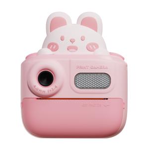 WOWKIDS παιδική φωτογραφική μηχανή K64 με εκτυπωτή, 26MP, 2", ροζ | Παιχνίδια | elabstore.gr
