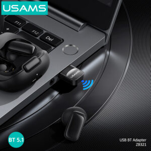 USAMS USB αντάπτορας Bluetooth 5.1 ZB321, μαύρος | eLabstore.gr USAMS USB αντάπτορας Bluetooth 5.1 ZB321, μαύρος | Δικτυακά | elabstore.gr