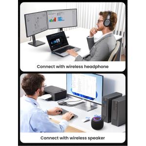 USAMS USB αντάπτορας Bluetooth 5.1 ZB321, μαύρος | eLabstore.gr USAMS USB αντάπτορας Bluetooth 5.1 ZB321, μαύρος | Δικτυακά | elabstore.gr