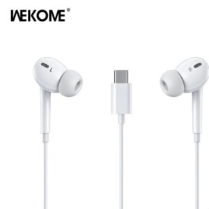 Ακουστικά WK YA17 USB-C Λευκό | Ήχος | elabstore.gr