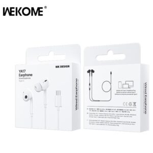 Ακουστικά WK YA17 USB-C Λευκό | Ήχος | elabstore.gr