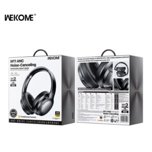 Ακουστικά Κεφαλής ΒΤ ANC WK M11 Μαύρο | eLabstore.gr Ακουστικά Κεφαλής ΒΤ ANC WK M11 Μαύρο | Ήχος | elabstore.gr