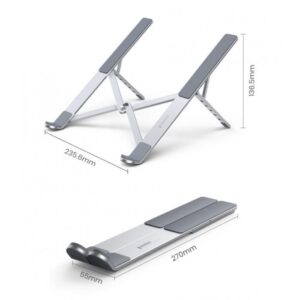 Βάση Laptop UGREEN LP451 40289, Επιτραπέζια Ασημί | Αξεσουάρ Laptop | elabstore.gr